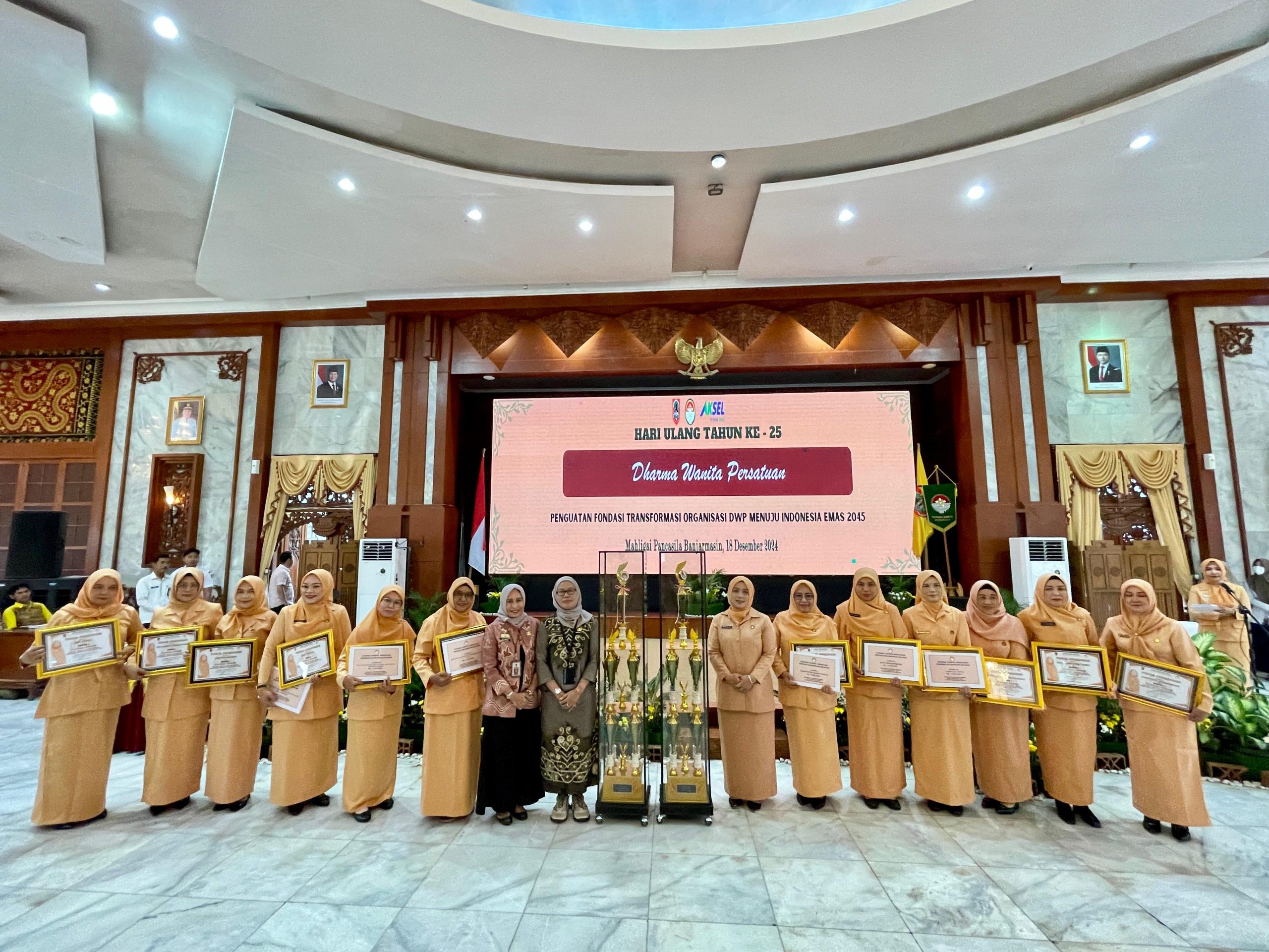 Kepala Dinas Kehutanan Provinsi Kalimantan Selatan Hadiri Puncak Perayaan HUT DWP ke-25
