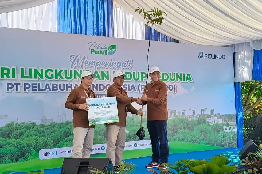 Dishut Kalsel Hadiri Peringatan Hari Lingkungan Hidup Sedunia Bersama PT Pelindo Sub Regional Kalimantan