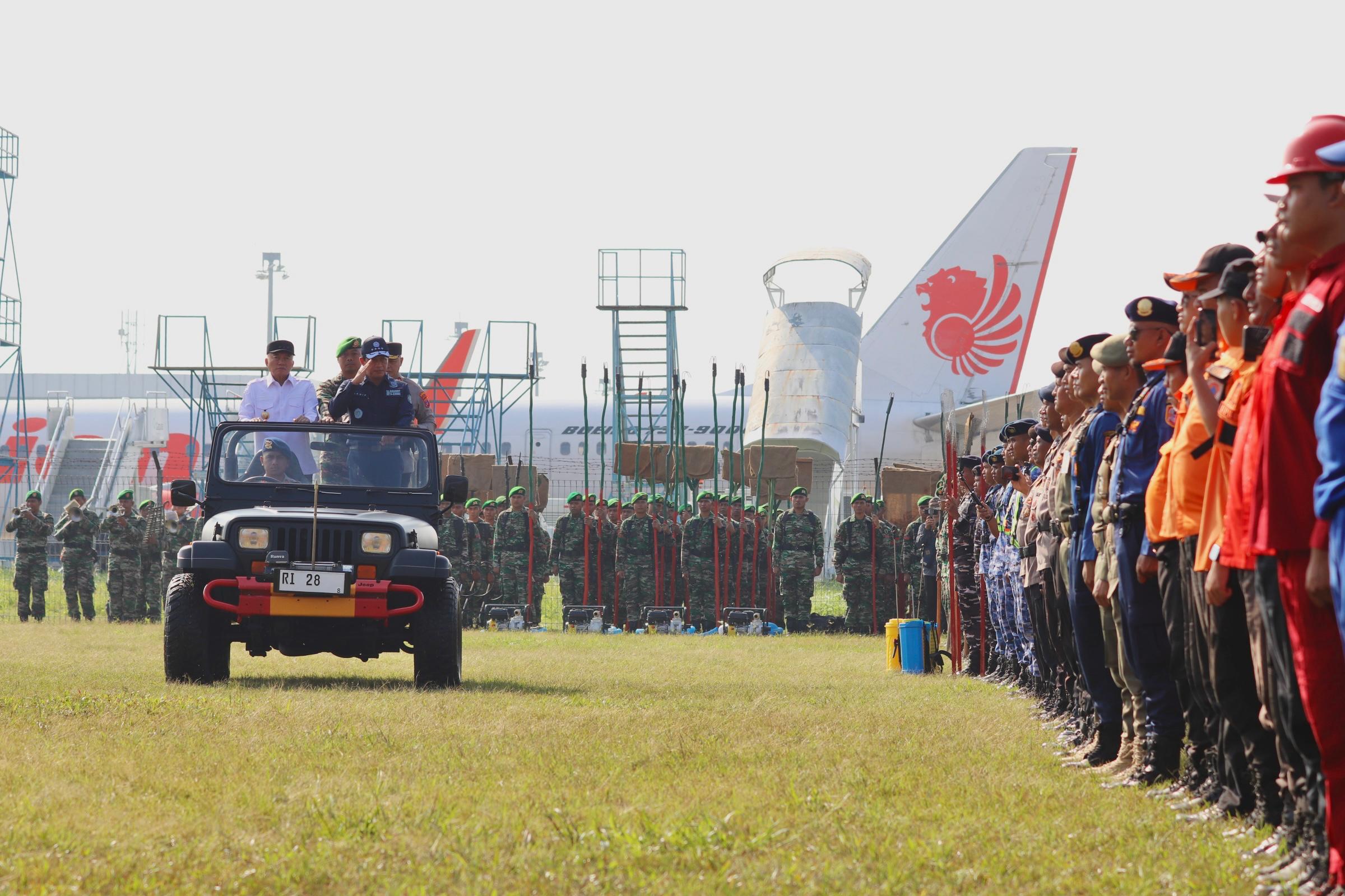 Apel Kesiapsiagaan Karhutla 2025: Menteri Lingkungan Hidup Minta Seluruh Unsur Tetap Siaga dan Tingkatkan Mitigasi