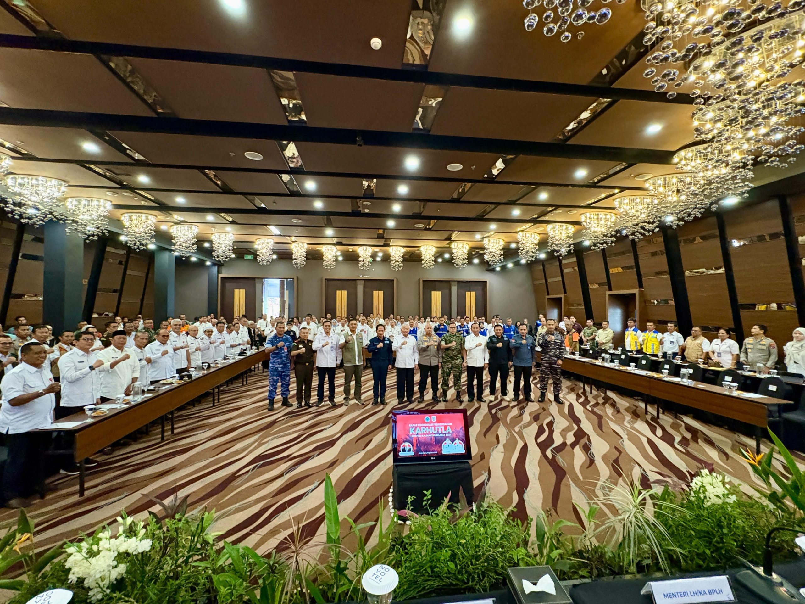 Dishut Kalsel Ikuti Rapat Koordinasi Pengendalian Karhutla Tahun 2025