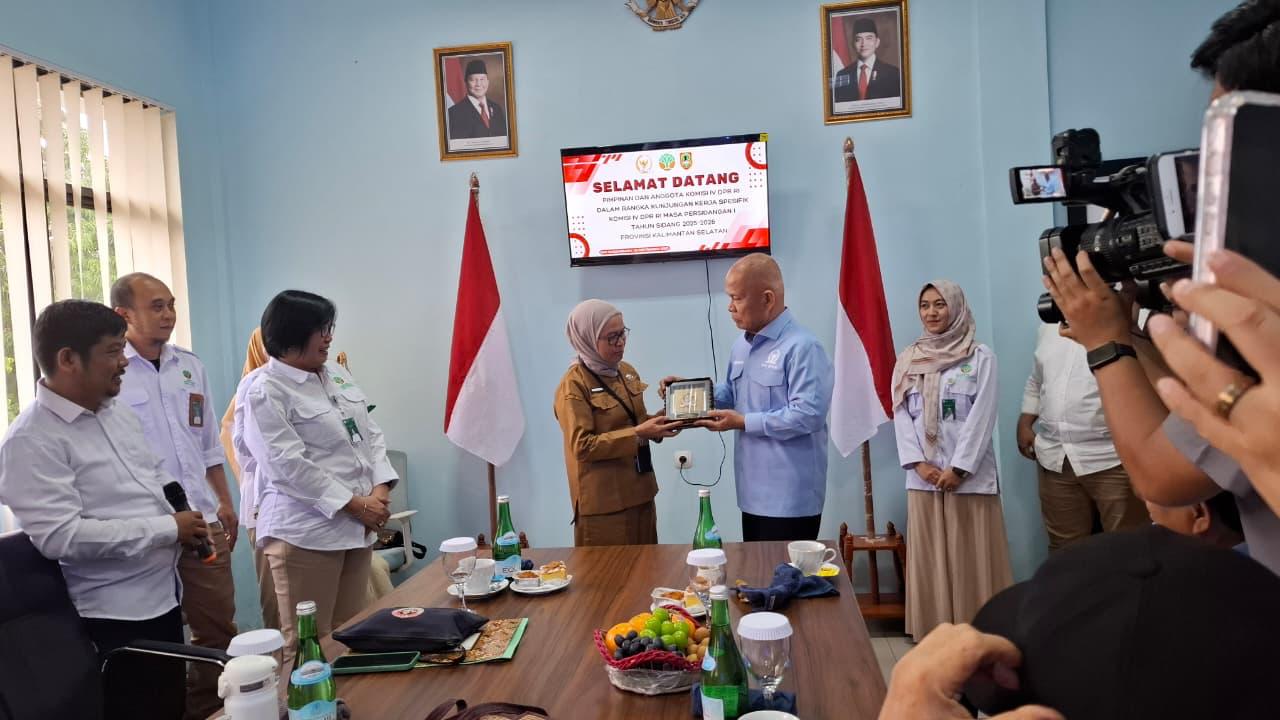 Dishut Kalsel Hadiri Kunjungan Kerja Spesifik Komisi IV DPR RI di Balai Perhutanan Sosial Banjarbaru