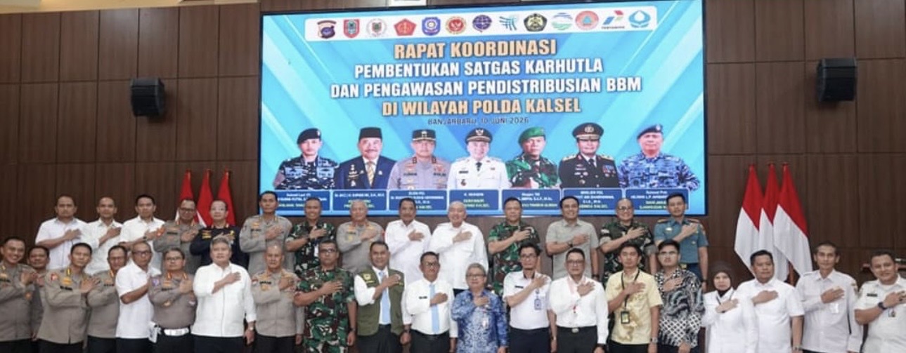 Kalsel Perkuat Antisipasi Karhutla dan Pengawasan Distribusi BBM Bersubsidi