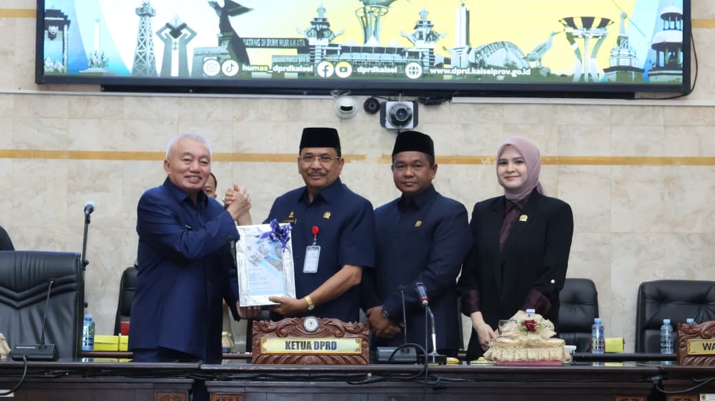 Gubernur H. Muhidin Sampaikan Rancangan Kebijakan Umum Perubahan Anggaran (KUPA) dan Prioritas Plafon Anggaran Sementara (PPAS) Perubahan APBD Provinsi Kalsel Tahun Anggaran 2026