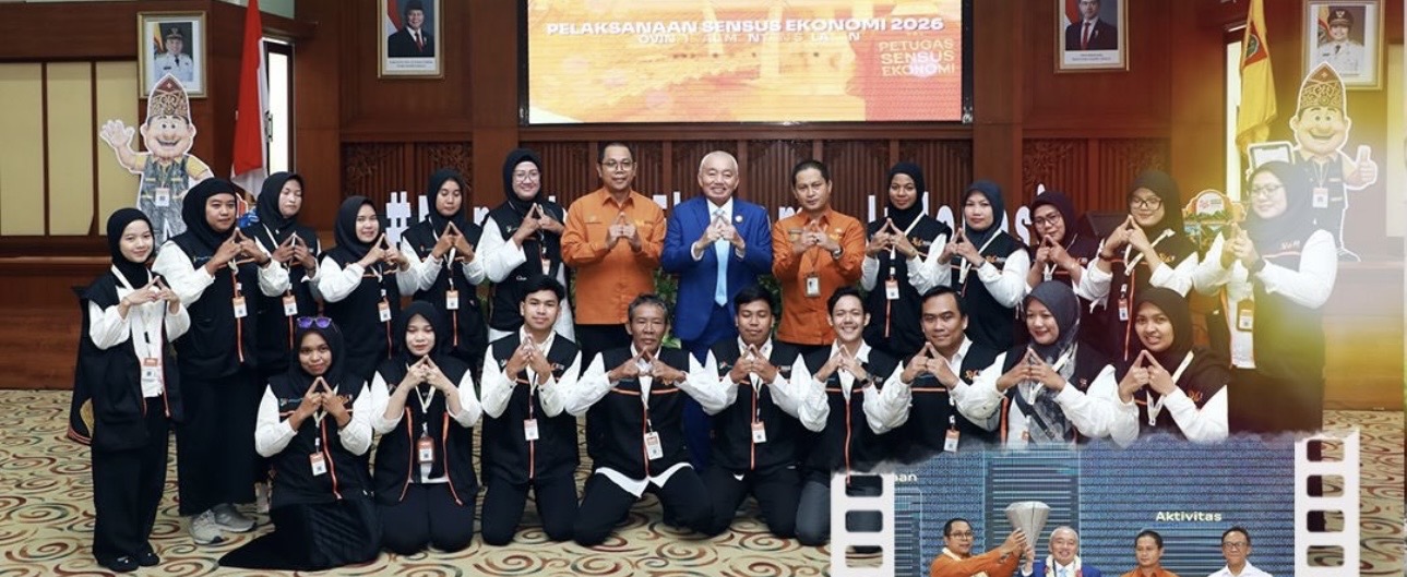 Gubernur H. Muhidin Canangkan Sensus Ekonomi 2026, Dorong Kebijakan Pembangunan Berbasis Data