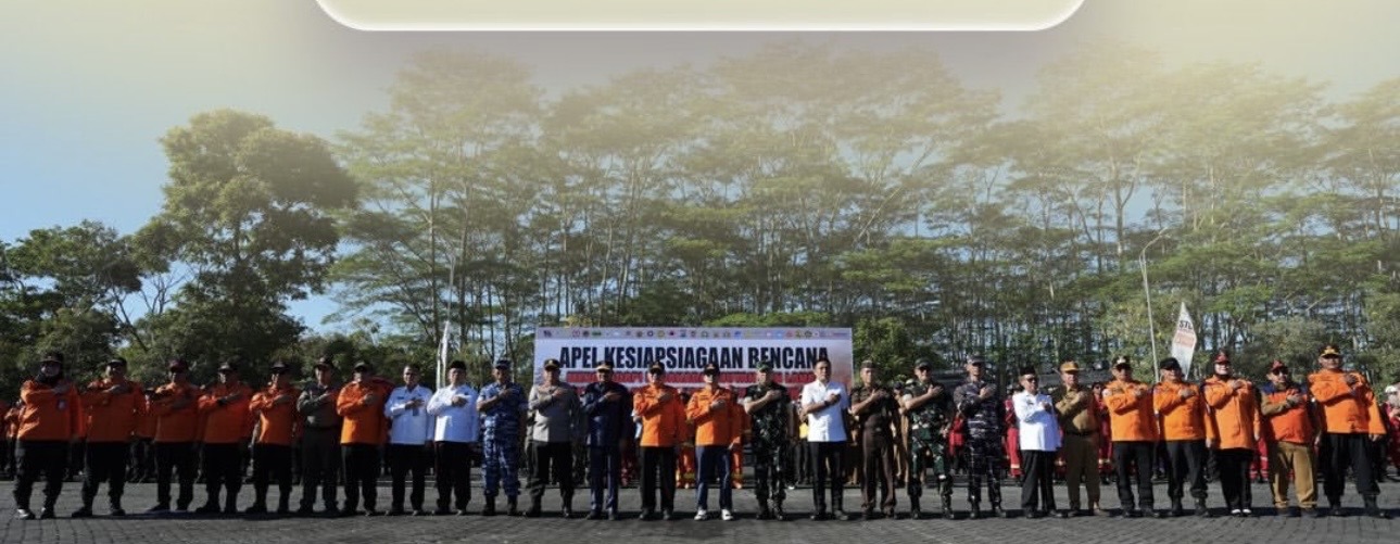 Gubernur H. Muhidin Pimpin Apel Kesiapsiagaan Karhutla 2026, Minta Satgas Siaga Penuh dan Warga Tidak Membakar Lahan