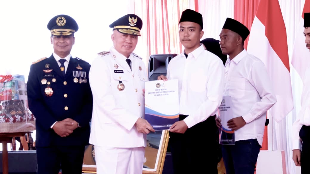 Gubernur H. Muhidin Serahkan SK Remisi HUT RI ke-81; Sebanyak 6.189 Warga Binaan Terima Pengurangan Masa Pidana