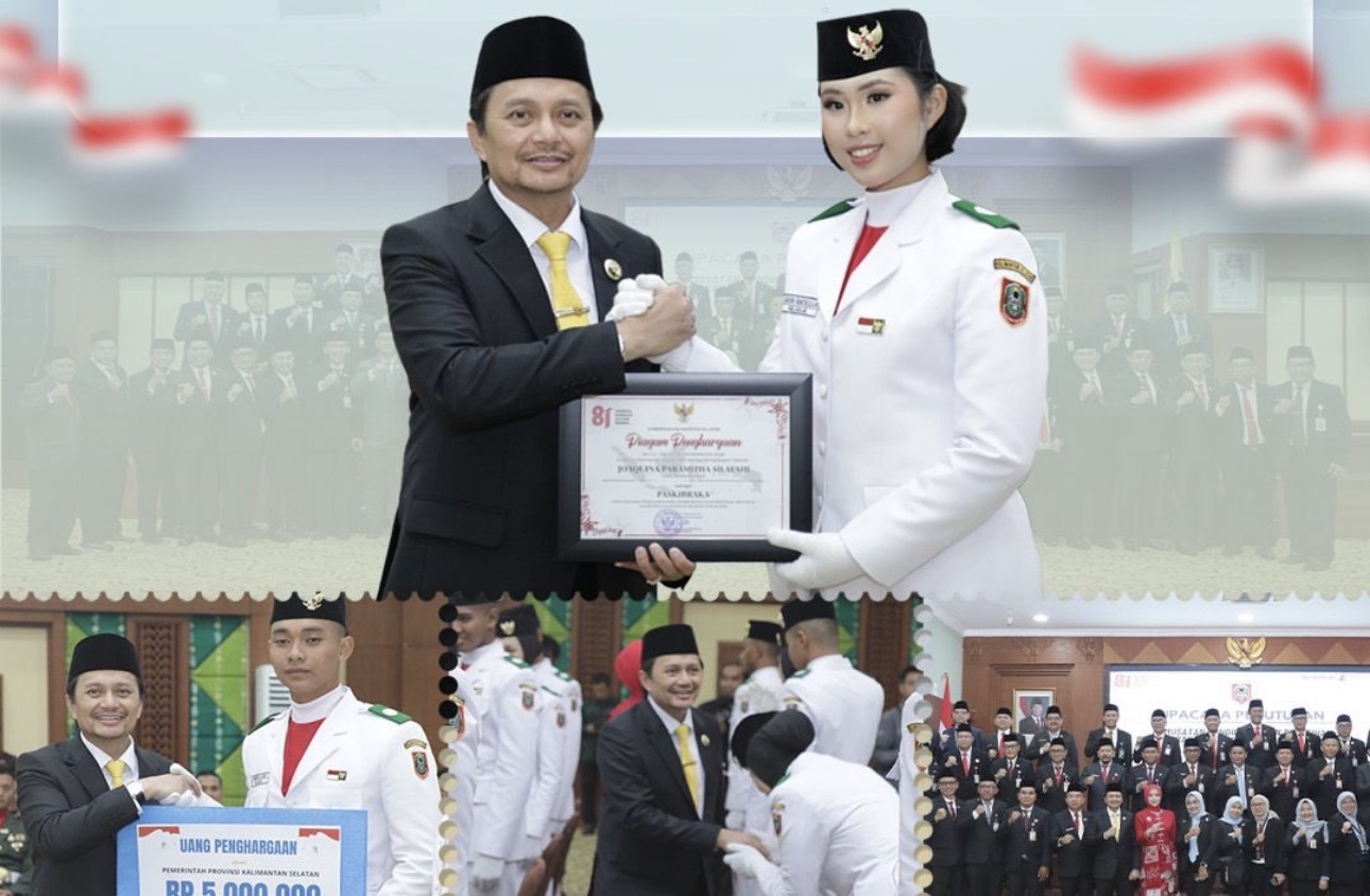 Wagub Hasnuryadi Titipkan Masa Depan Banua kepada Generasi Muda dalam Pemusatan Paskibraka Kalsel