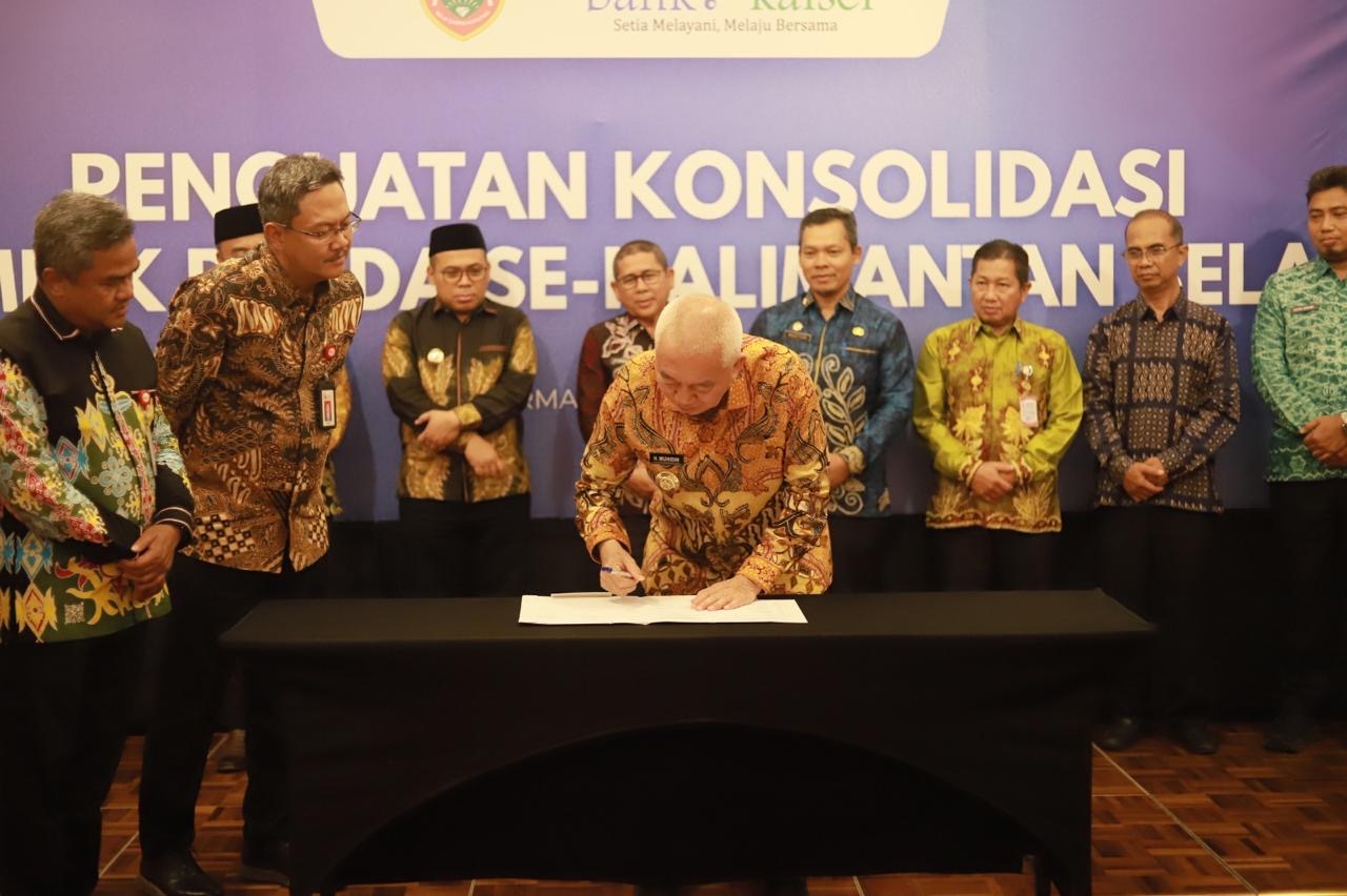 MoU BPR Pemerintah se-Kalsel, Gubernur H. Muhidin Dorong Penguatan Layanan Pemodalan Masyarakat