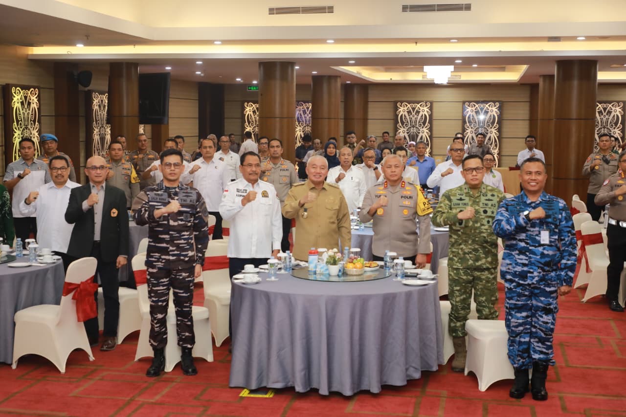 Silaturahmi Kamtibmas Forkopimda dan Perguruan Tinggi, Gubernur H. Muhidin Dukung Alat Deteksi Dini Karhutla dan Pembentukan Crisis Center ULM